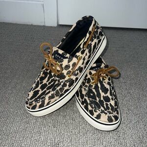 Rare Sperry Top-Sider Bahama Sneaker ‘Cheetah Print’